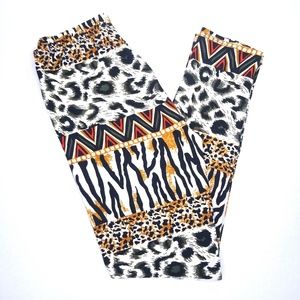 Soft Leggings (safari print)